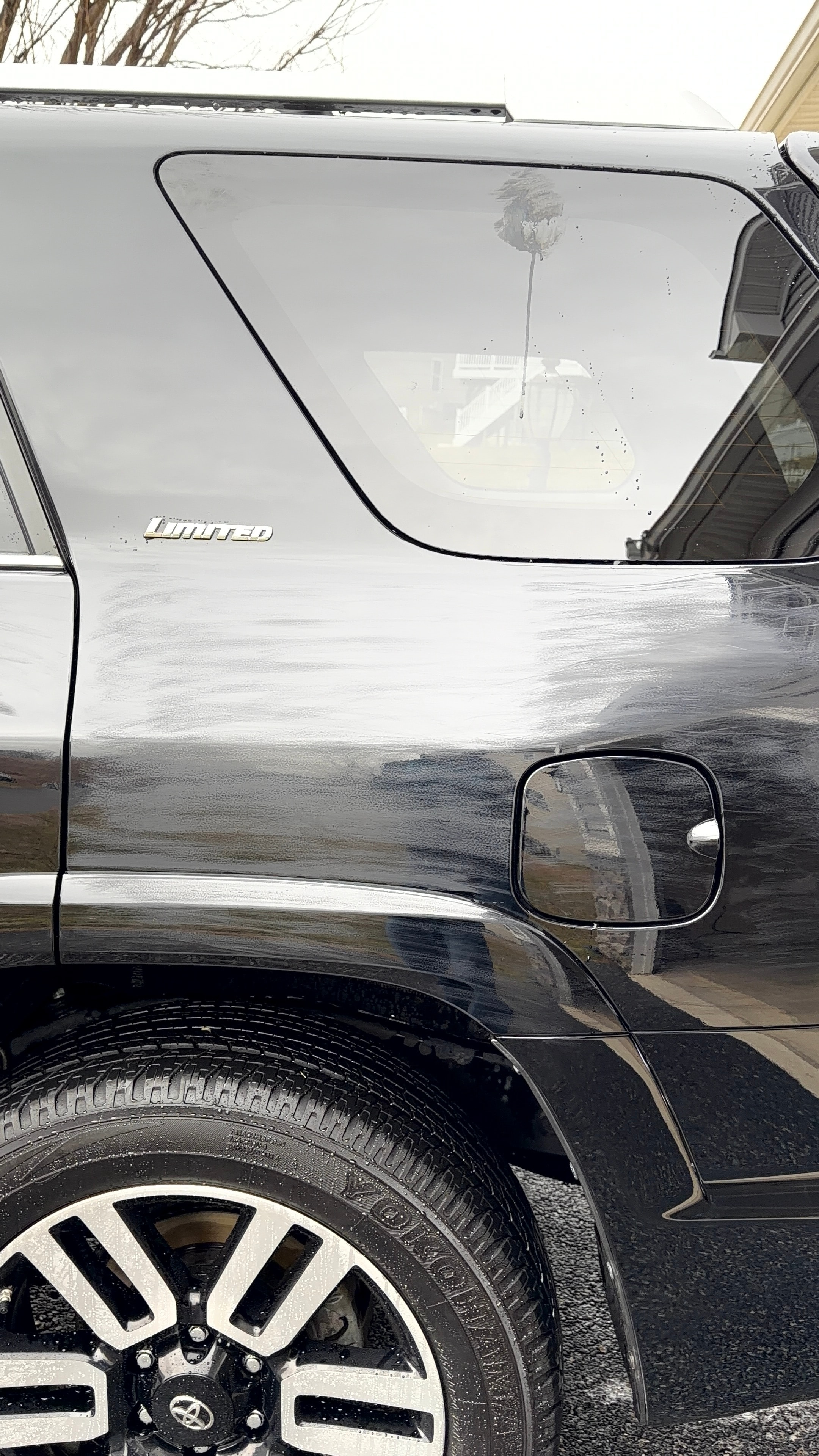 Wet Sand & Buff Scratches — Before