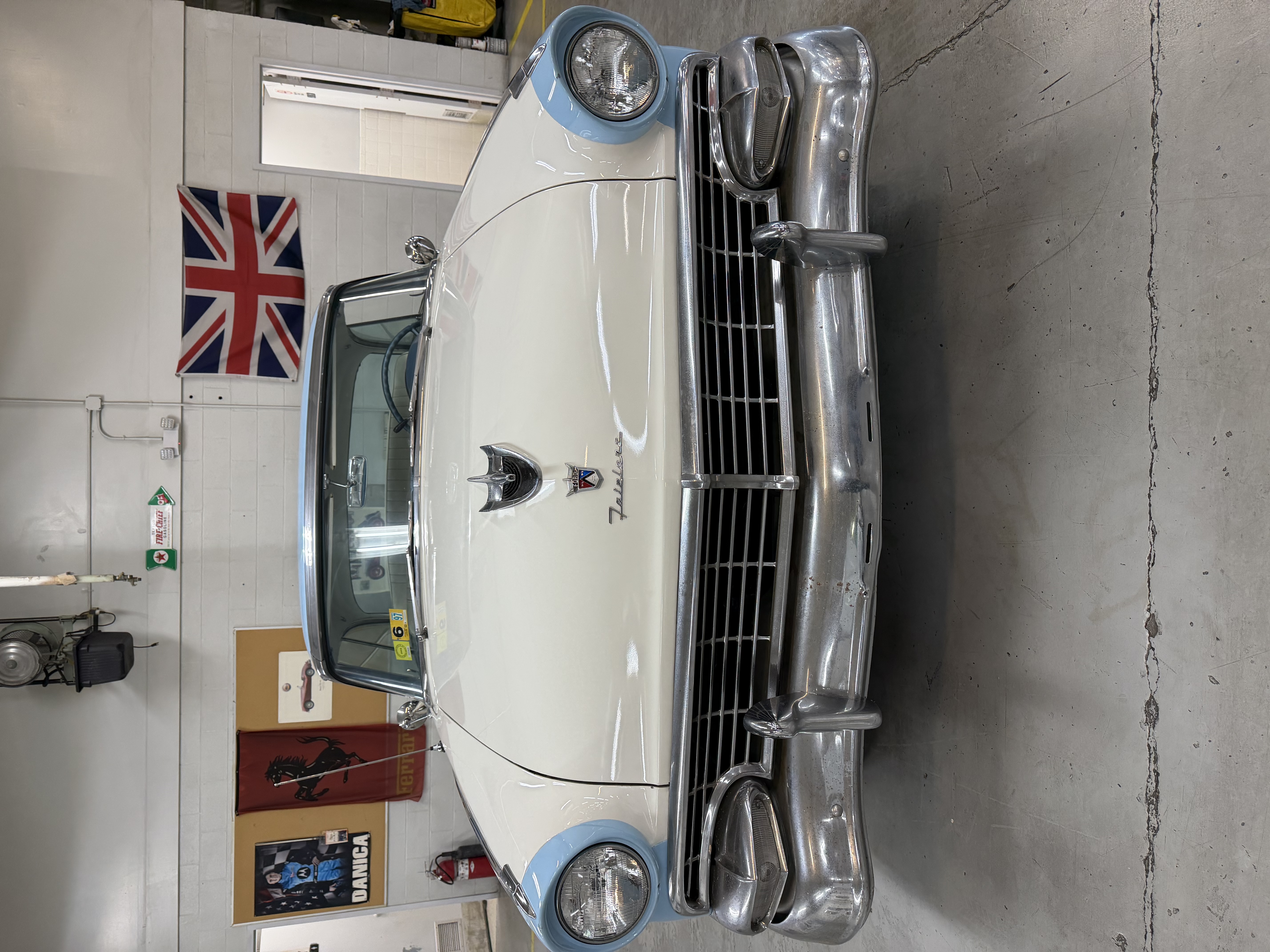 '57 Ford Fairlane Victoria — classic exterior detail shot