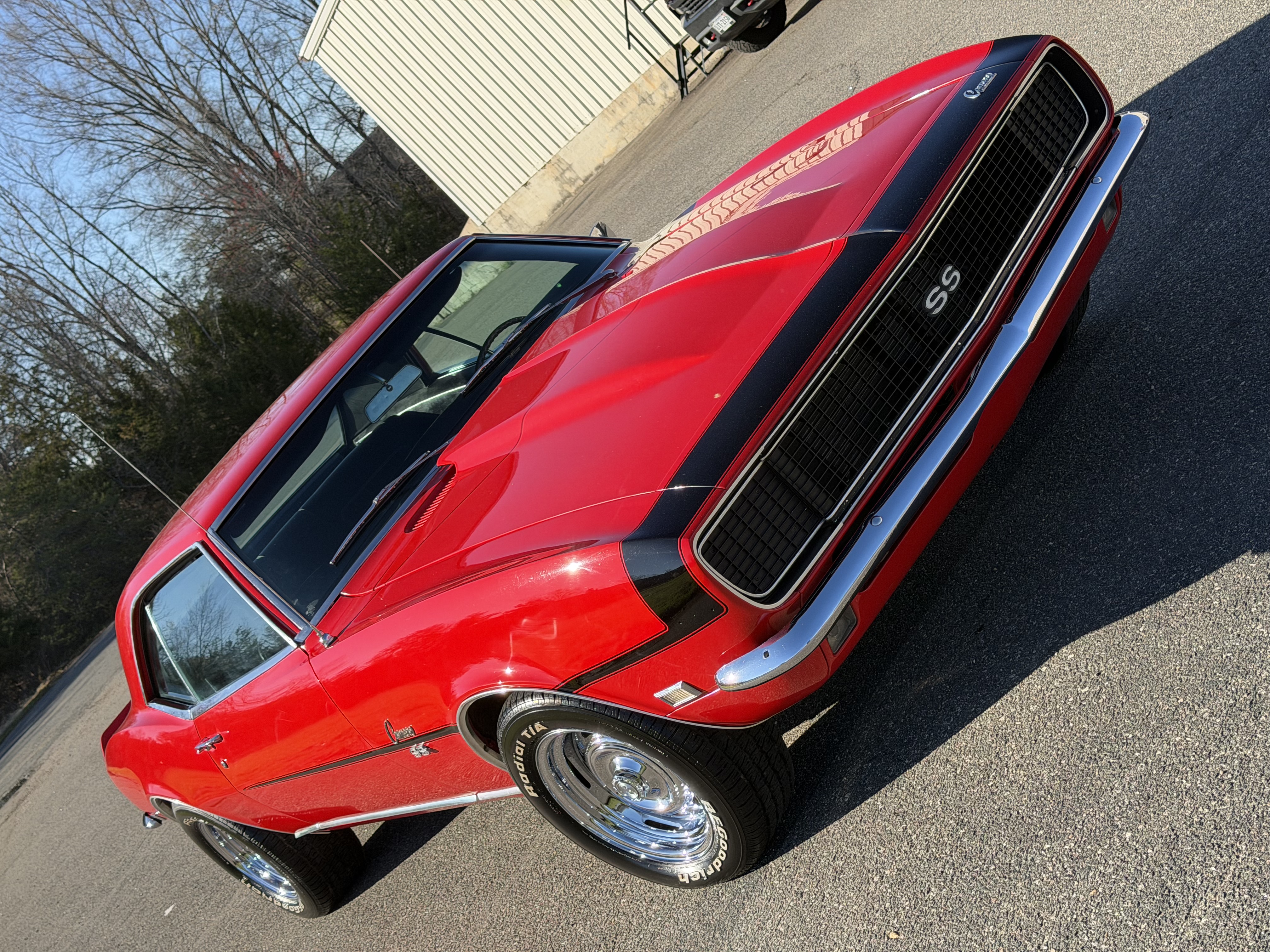 Vehicle exterior — gleaming paint after detail