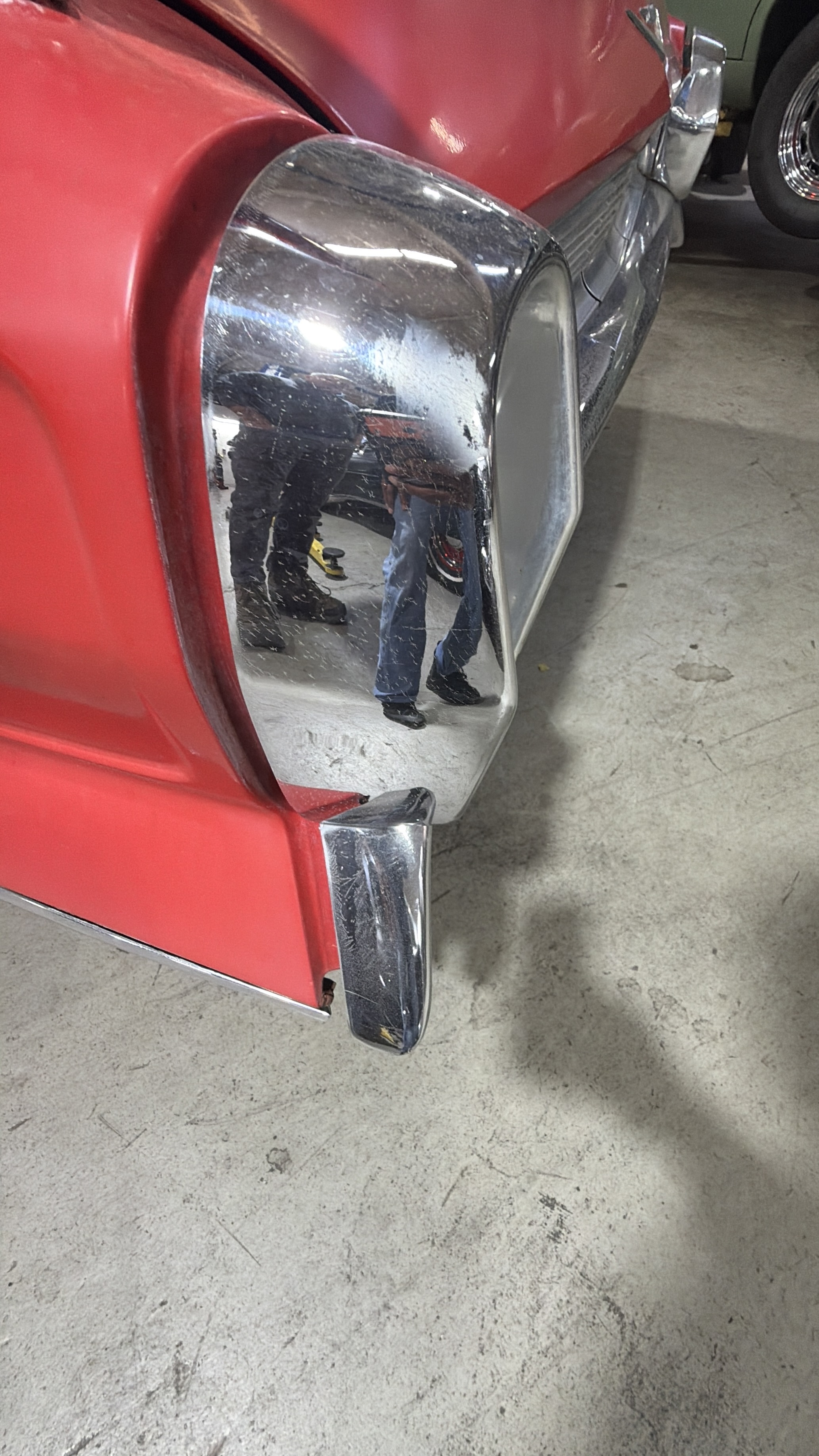 Classic Cadillac — paint restoration detail