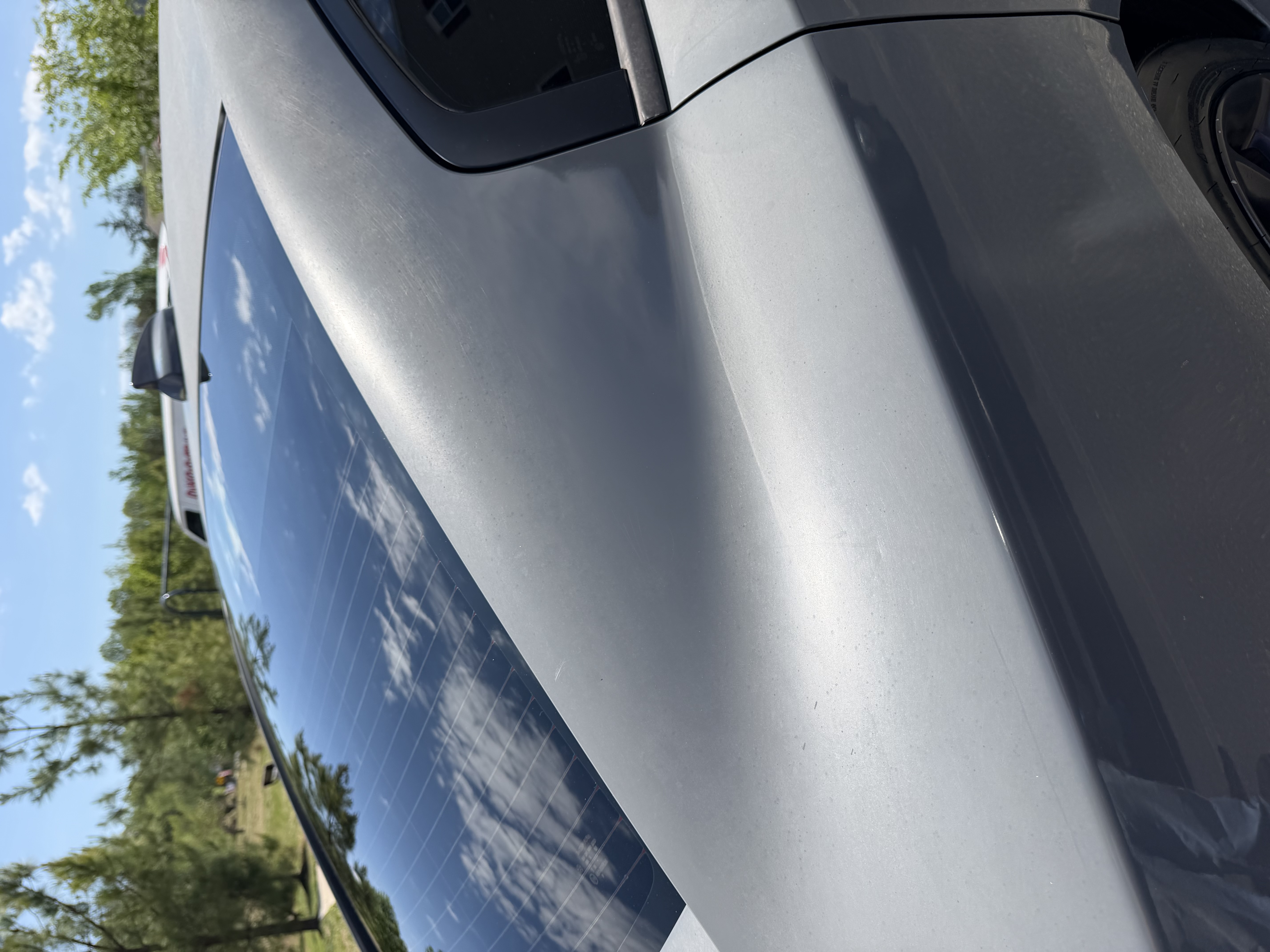 Vehicle exterior — polished finish